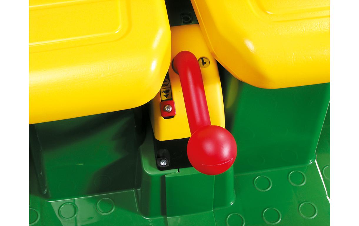 Peg Perego John Deere Gator HPX 12V Elektro-Kinderfahrzeug – 89,5×69×131 cm – 6,8 km/h – ab 3 J. – grün/gelb