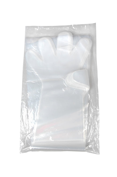Weitaglove Einweghandschuhe Polyethylen (LDPE), Easy Long – Transparent, Länge 88 cm