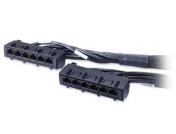 APC Cat6 UTP Netzwerkkabel – 4,5 m – 6×RJ45 – Schwarz