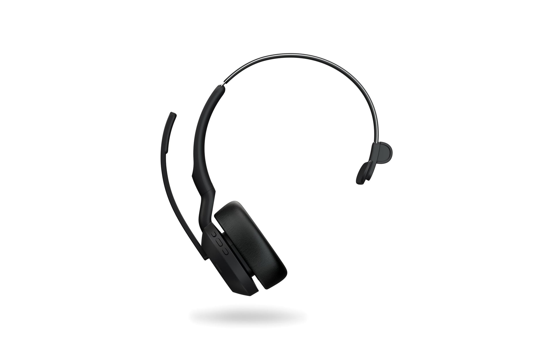Jabra Evolve2 55 Office-Headset – On-Ear, Mono, BT, ANC, MS Teams zertifiziert, mit USB-C-Dongle