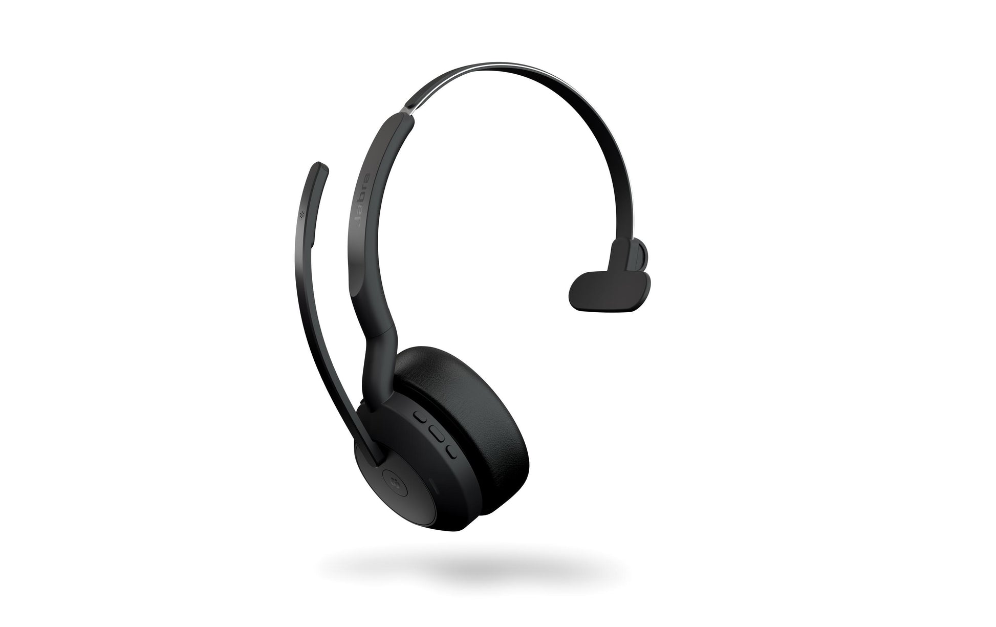 Jabra Evolve2 55 Office-Headset – On-Ear, Mono, BT, ANC, MS Teams zertifiziert, mit USB-C-Dongle