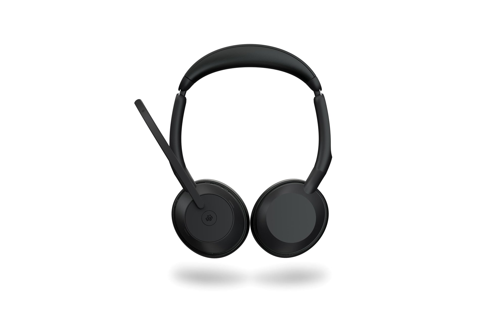 Jabra Evolve2 55 Office-Headset – On-Ear, Stereo, BT, ANC, MS Teams zertifiziert, mit USB-C-Dongle, Schwarz