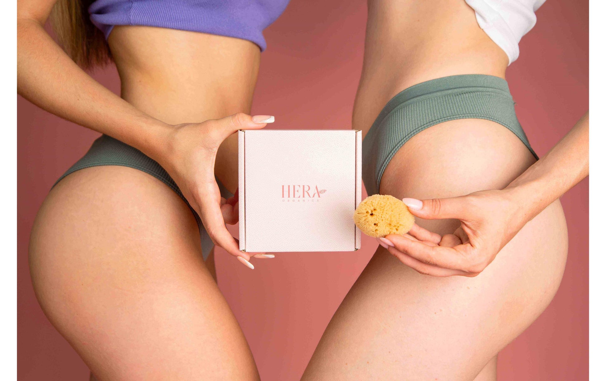 Hera organics Menstruationsschwamm – Grösse L, 3 Stück – Naturschwamm
