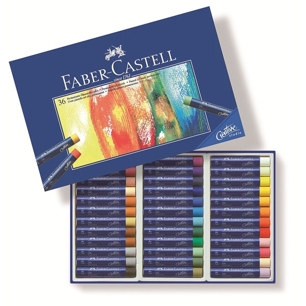 Faber-Castell Studio Qualität Ölpastellkreiden – Mehrfarbig – 36 Farben