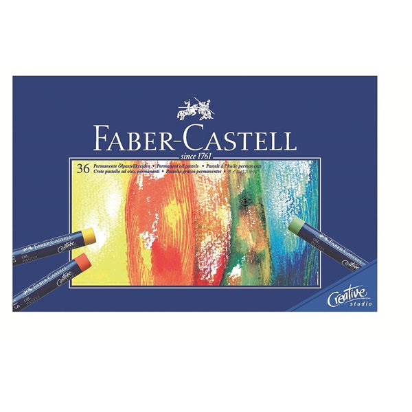 Faber-Castell Studio Qualität Ölpastellkreiden – Mehrfarbig – 36 Farben