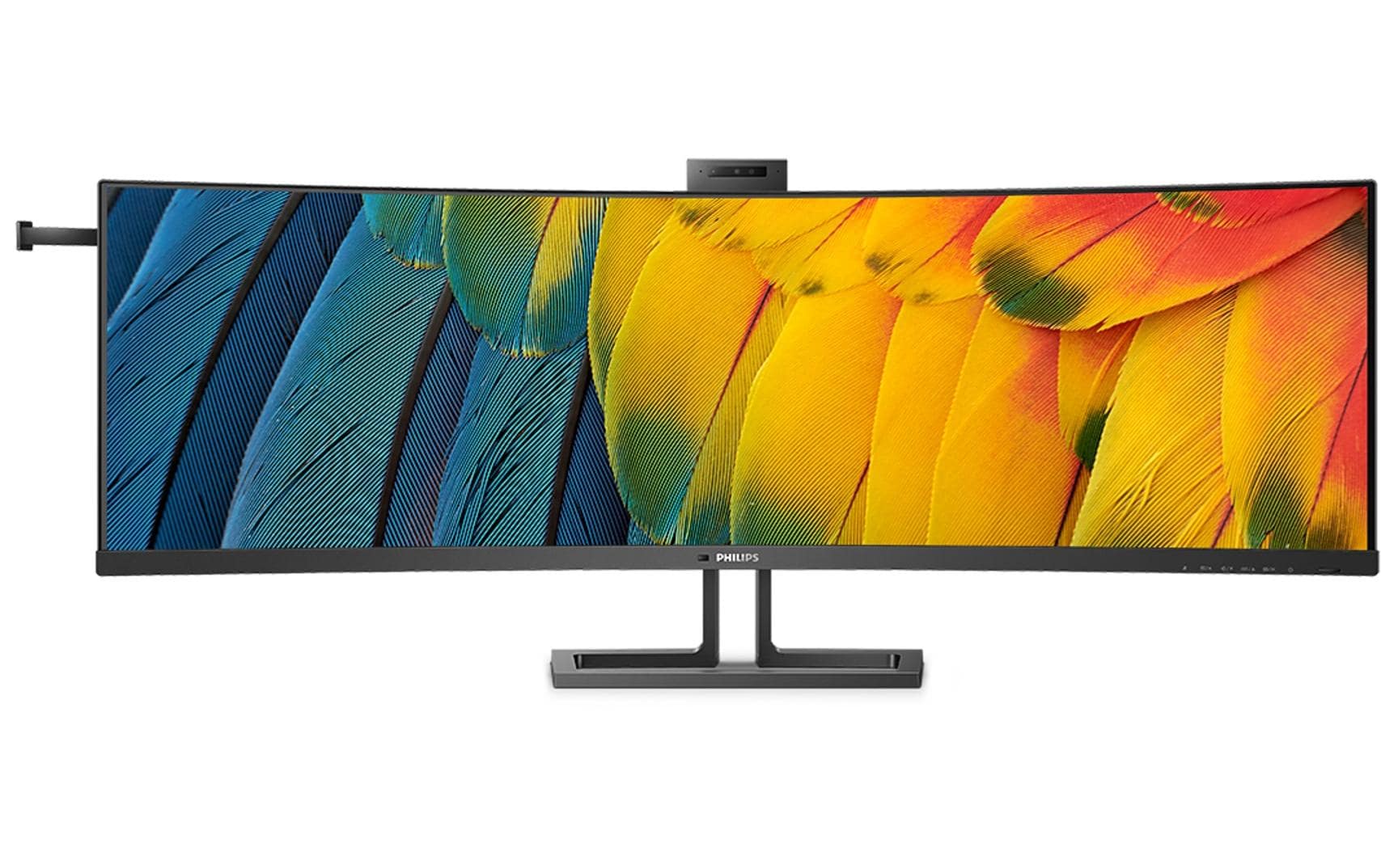 Philips 45B1U6900CH/00 – 44,5" Curved 1500R, 5120 × 1440 (DQHD), VA, USB-C 100 W, Webcam, KVM, LAN