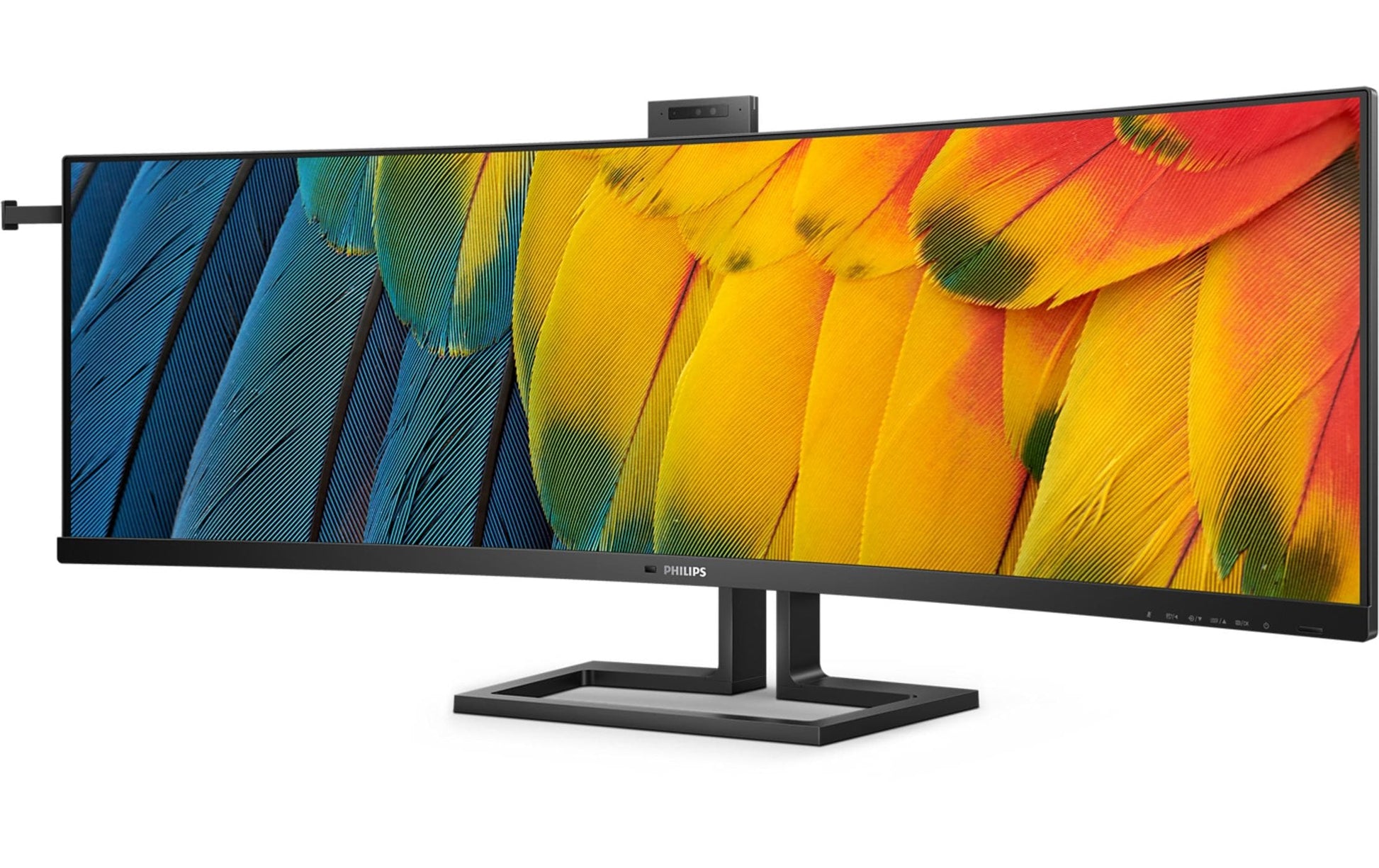 Philips 45B1U6900CH/00 – 44,5" Curved 1500R, 5120 × 1440 (DQHD), VA, USB-C 100 W, Webcam, KVM, LAN