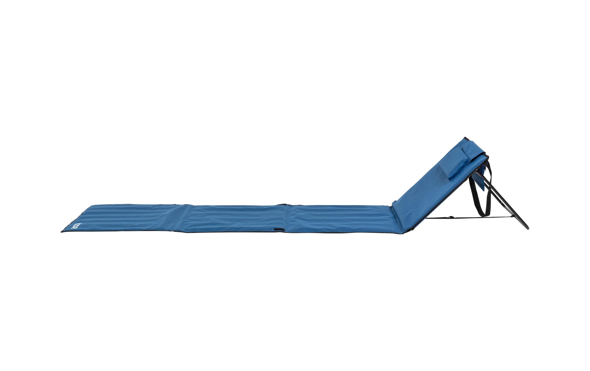 KOOR Strandmatte Calma – schnelltrocknend, 220 × 55 cm – blau, PE-Schaumstoff/600D Polyester – F01362