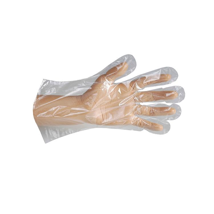 Weitaglove Einweghandschuhe Polyethylen (LDPE) Easy Quick Eco – 100 Stück – Transparent, puderfrei