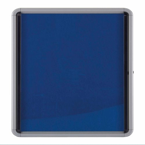 Nobo Schaukasten, 9 × A4 – Aluminium, ESG-Glas, Innenbereich, 53,2 × 69,2 cm