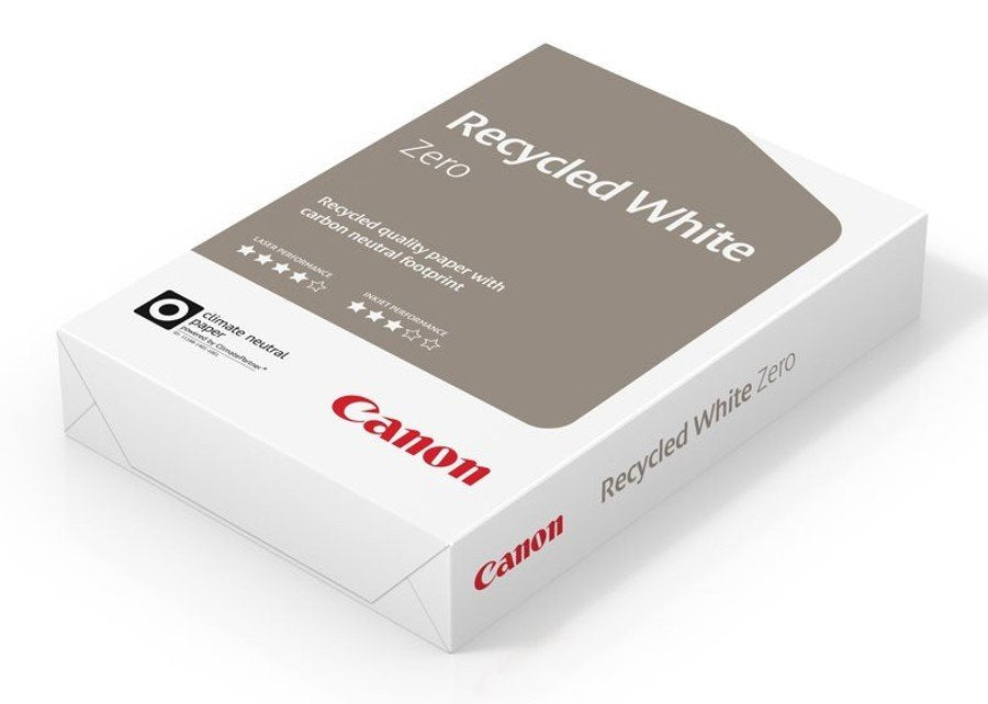 Canon Recyceltes White Zero Recyclingpapier Weiss – A4, 80 g/m², 500 Blatt