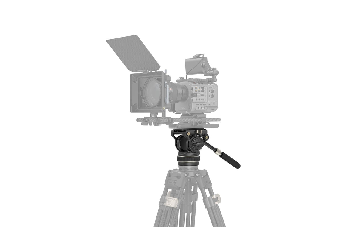 SmallRig DH10 Montageplatte – 10 kg, 1/4", 3/8" – für Manfrotto Quick Release Plate (501PL) – Schwarz
