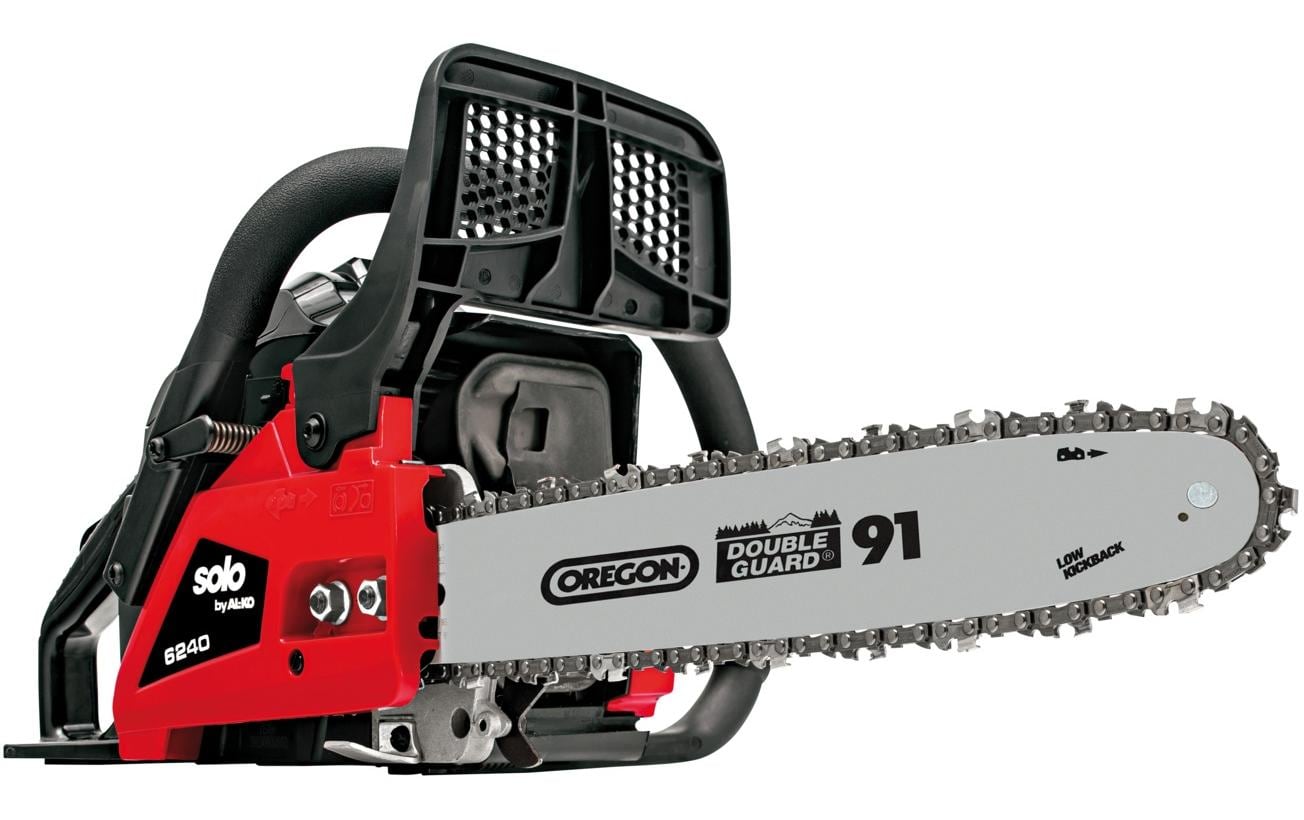 AL-KO 6240 Kettensäge – Benzin – 1500 W – Schwertlänge 400 mm – 40,1 ccm – Solo