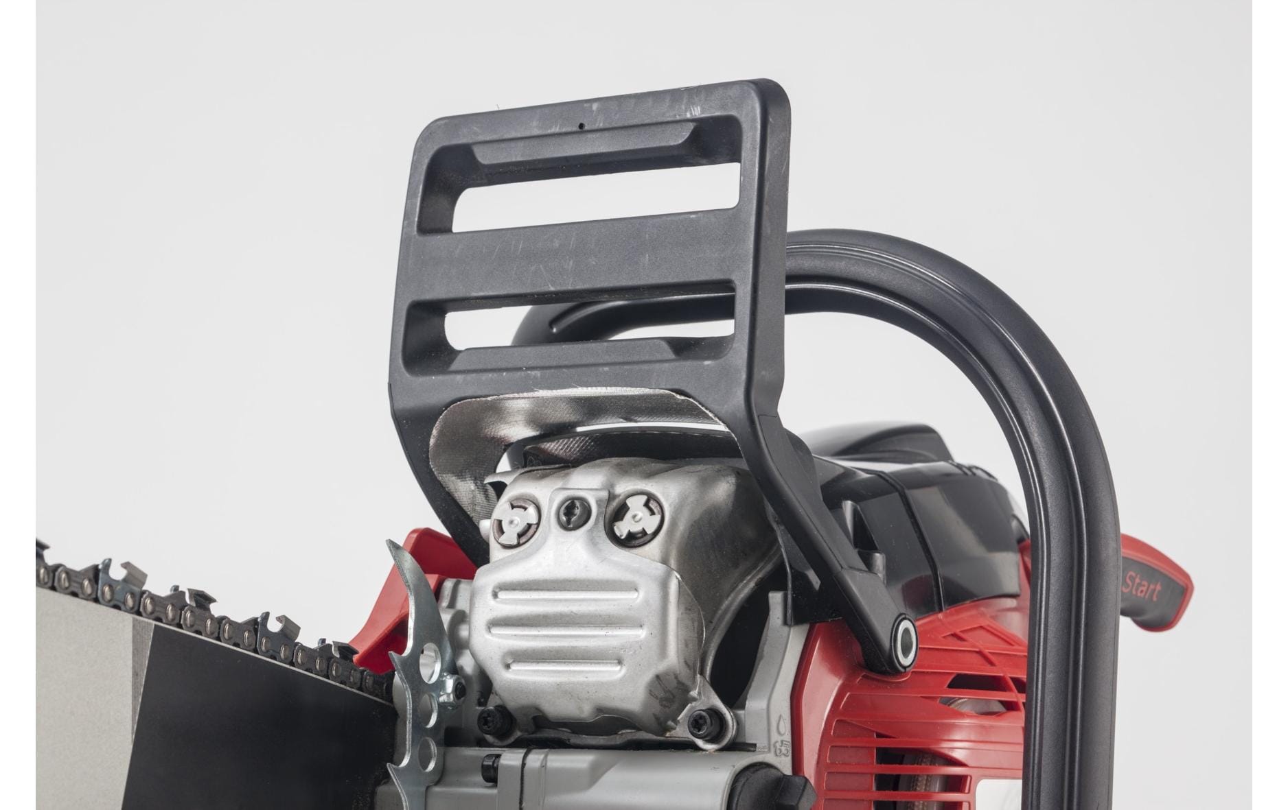 AL-KO 6656 – Kettensäge 450 mm, Benzin, 2400 W, Rot