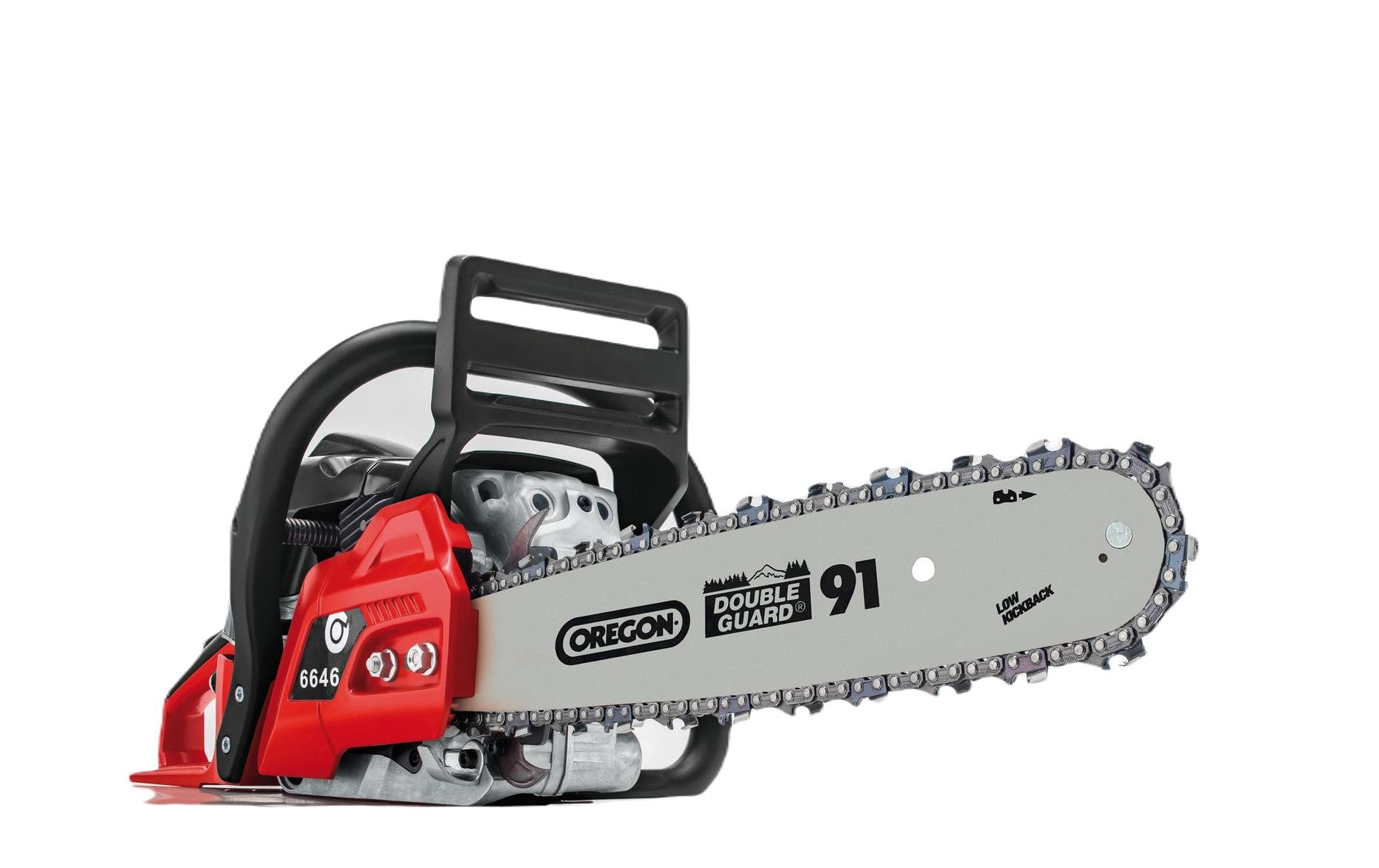 AL-KO 6646 – Kettensäge 380 mm, Benzin, 2000 W, Rot