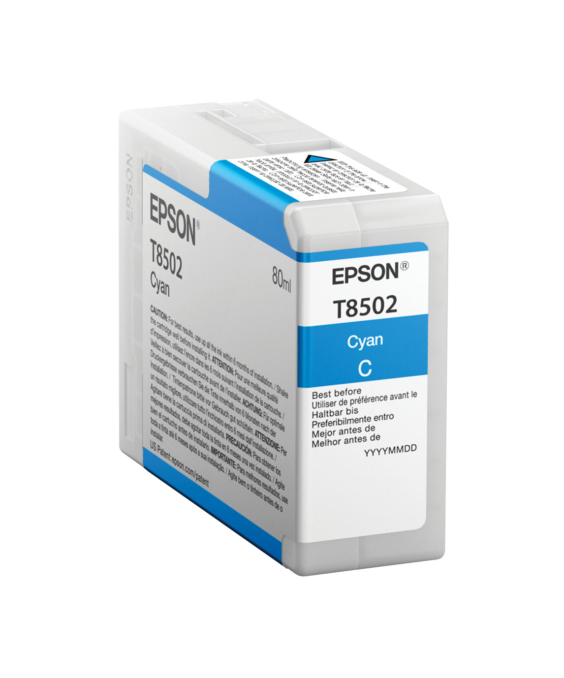 Epson Tintenpatrone T850200, cyan, 80 ml, original – für SureColor SC-P800