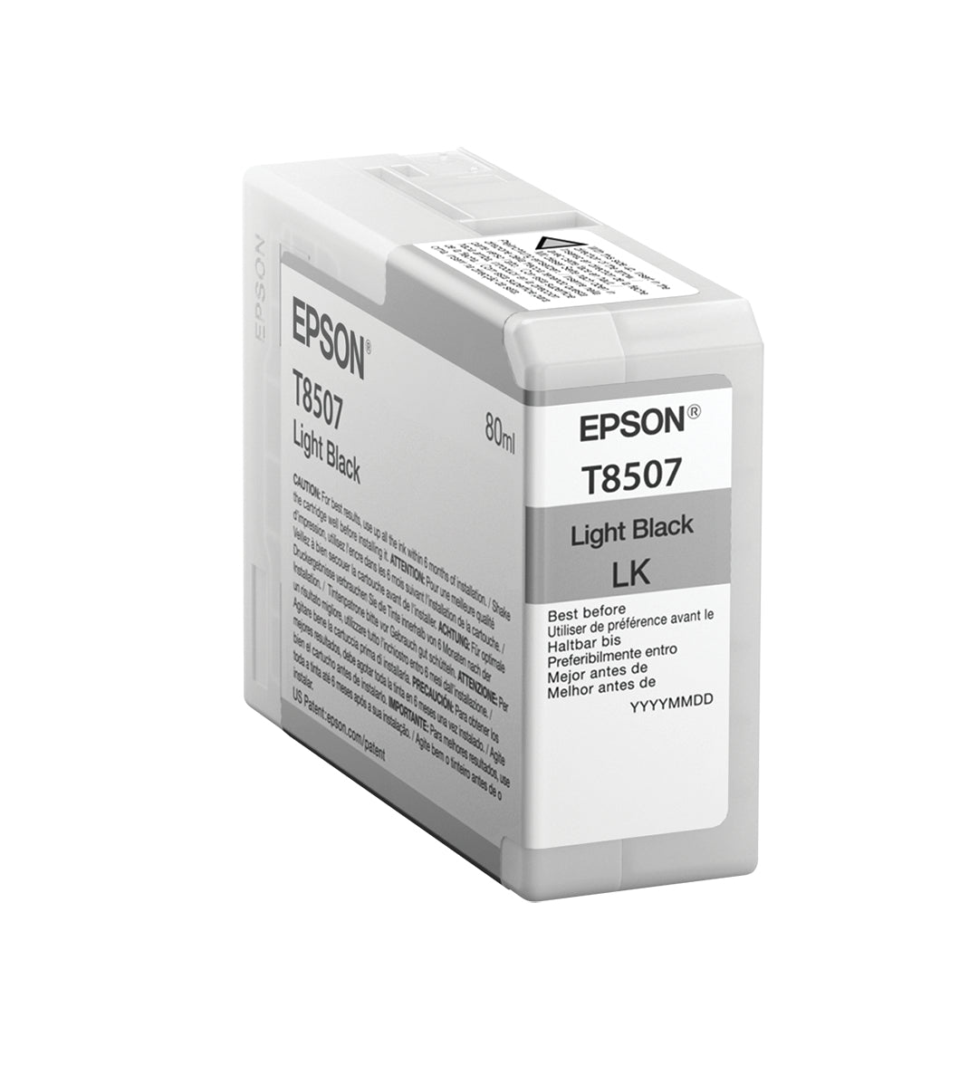 Epson Tintenpatrone T850700, Schwarz, 80 ml, Original – für SureColor SC-P800