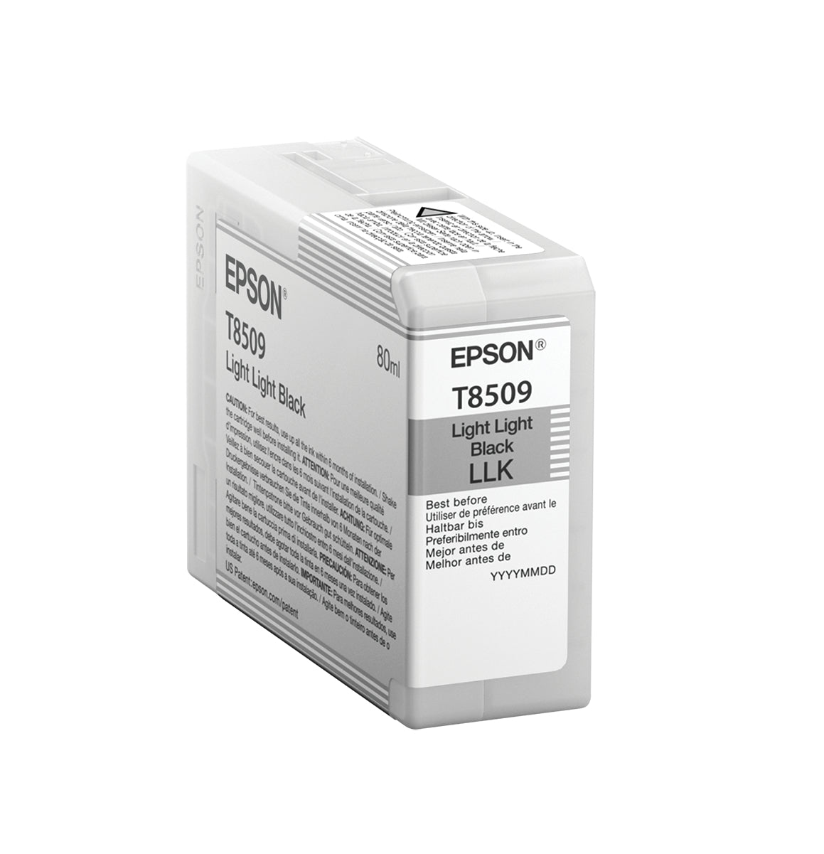 Epson Tintenpatrone T8509, Schwarz, 80 ml