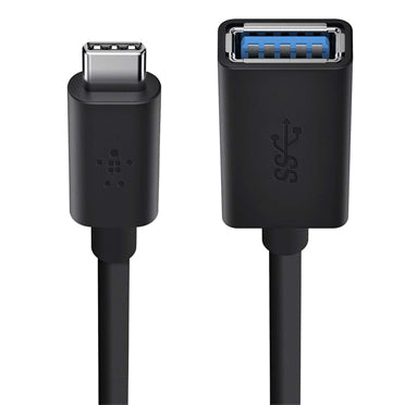 Belkin USB-C auf USB-A Adapter, USB 3.2 Gen 1, 5 Gbit/s, 1 m