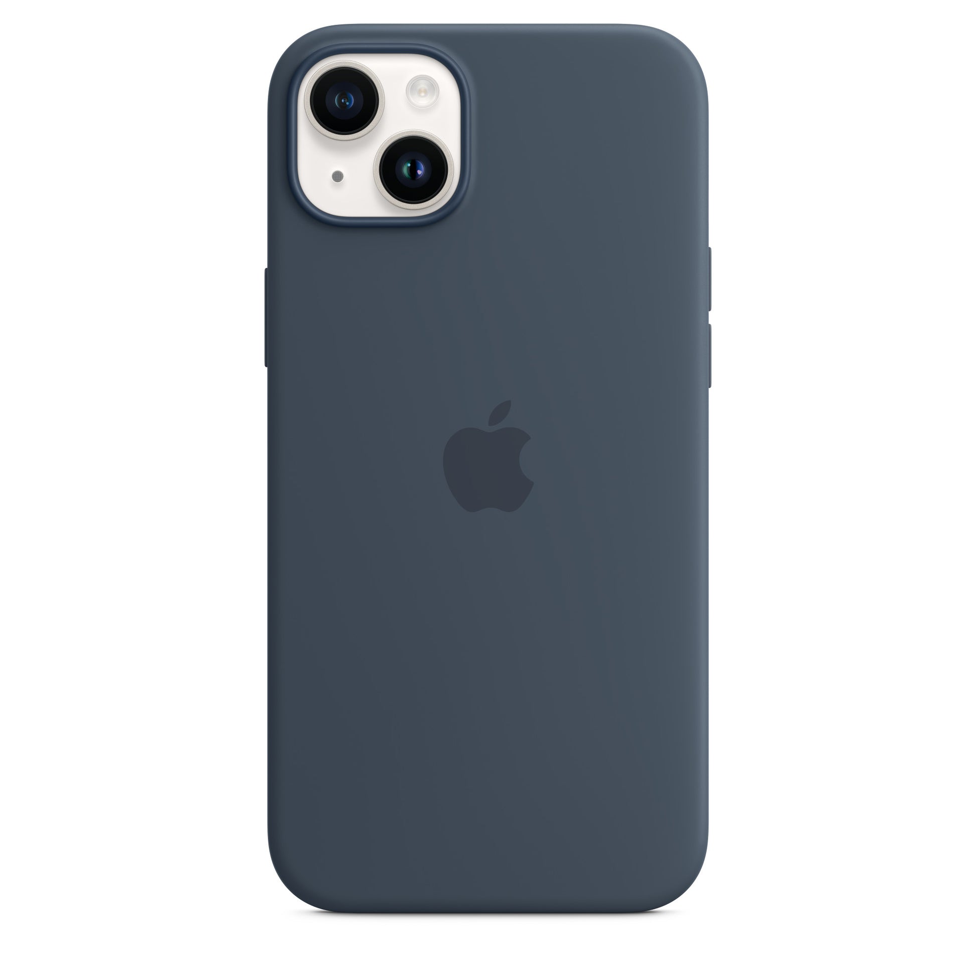 Apple Backcover – für Apple iPhone 14 Plus – Storm Blue – Silikon – MagSafe-kompatibel