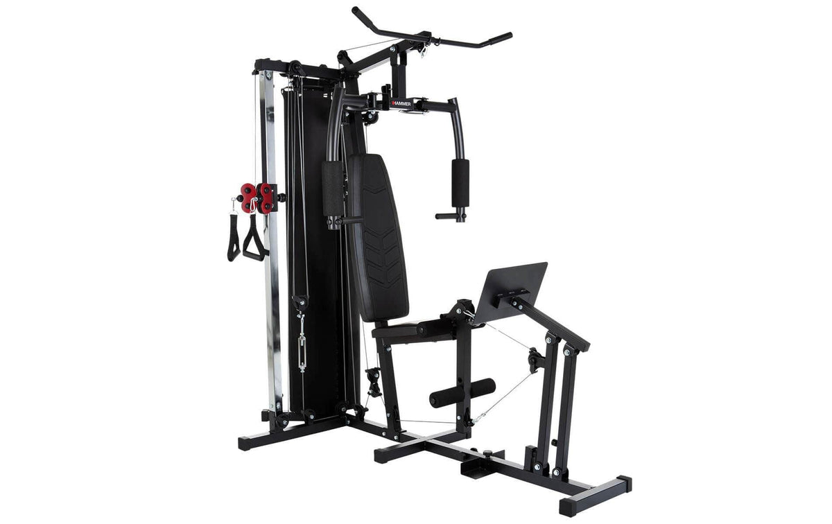 HAMMER Ferrum – Kraftstation TX3, 180 kg, 210 × 120 × 198 cm – Schwarz