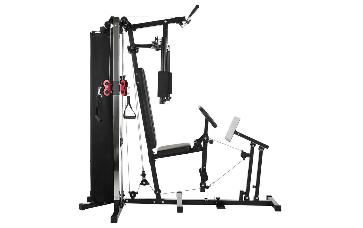 HAMMER Ferrum – Kraftstation TX3, 180 kg, 210 × 120 × 198 cm – Schwarz