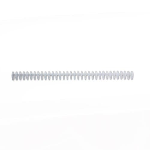 GBC Bindedisc-Ringe – Ø 12 mm, transparent, Kunststoff – 50 Stk.
