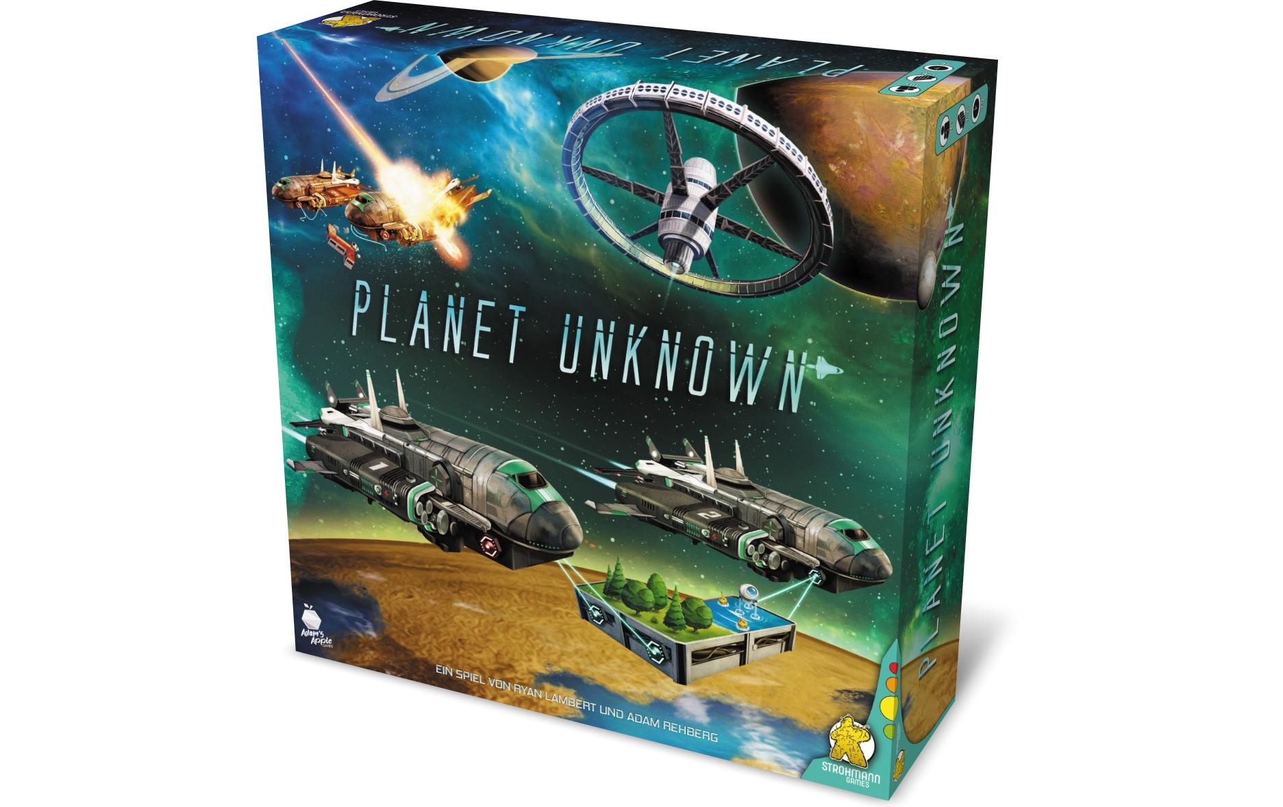 Strohmann games Planet Unknown – Strategiespiel, 1–6 Spieler, ab 10 Jahren, 70 Min., DE