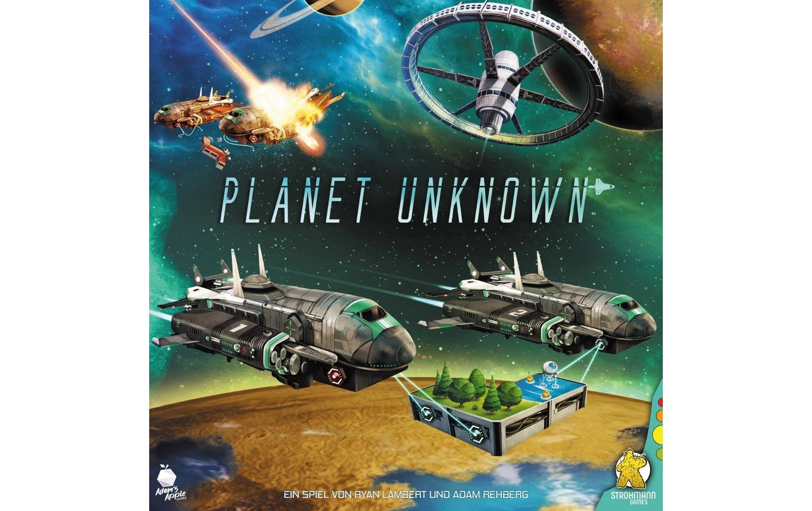Strohmann games Planet Unknown – Strategiespiel, 1–6 Spieler, ab 10 Jahren, 70 Min., DE
