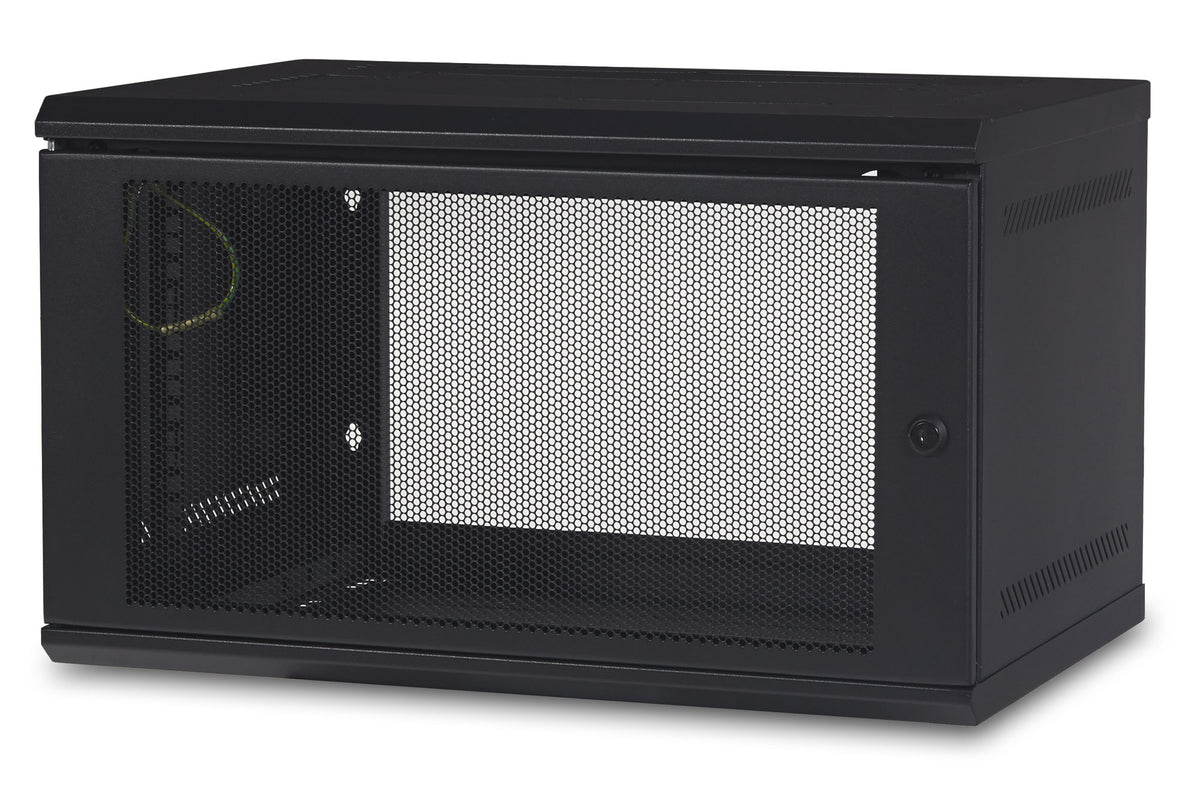 APC NetShelter WX AR106 – 19" Wandverteiler 6U, 600 × 400 × 355 mm, schwarz, Stahl