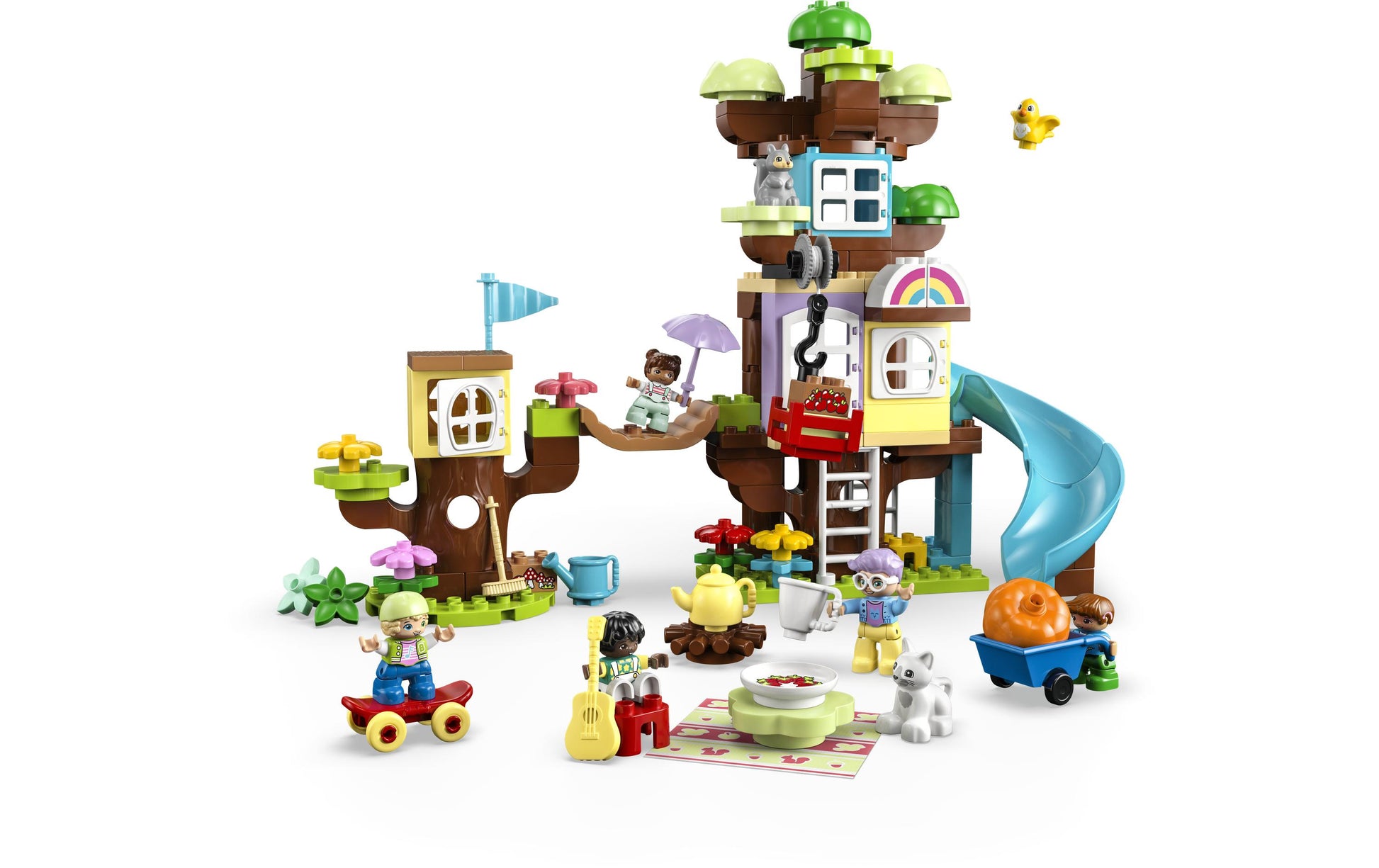 LEGO DUPLO 3-in-1-Baumhaus – 126-teilig – 54 × 43 × 22 cm – ab 3 J.