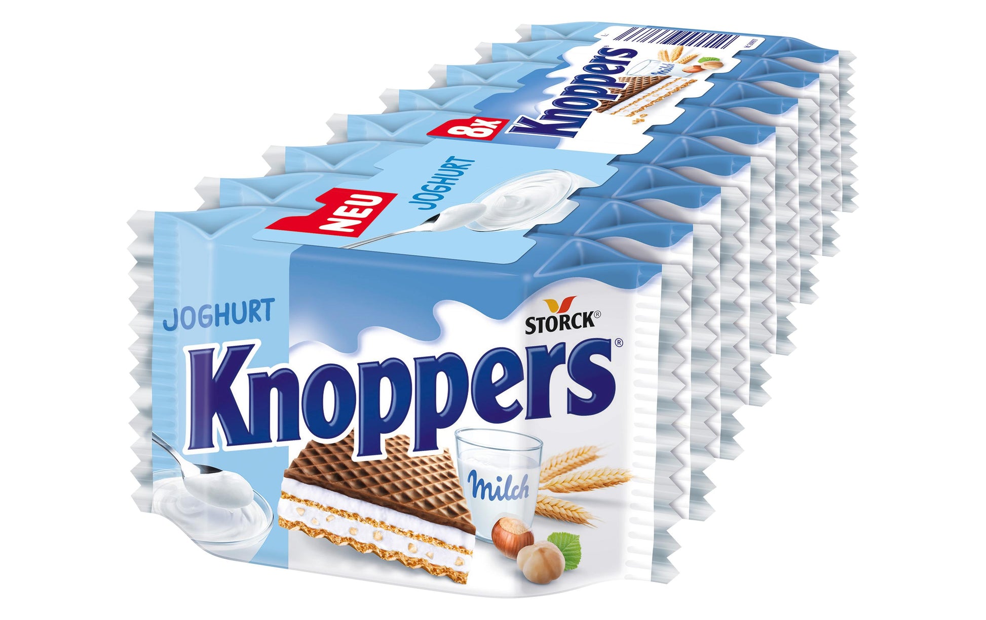 STORCK Knoppers Joghurt Waffelgebäck – 200 g