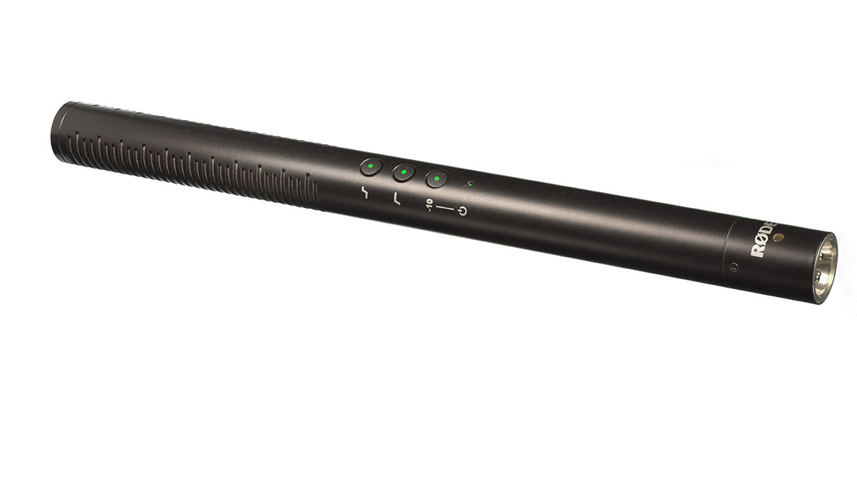 RØDE NTG-4+ – Richtrohrmikrofon, mini XLR, Superniere, Kondensator, Video, für Kameras, Schwarz