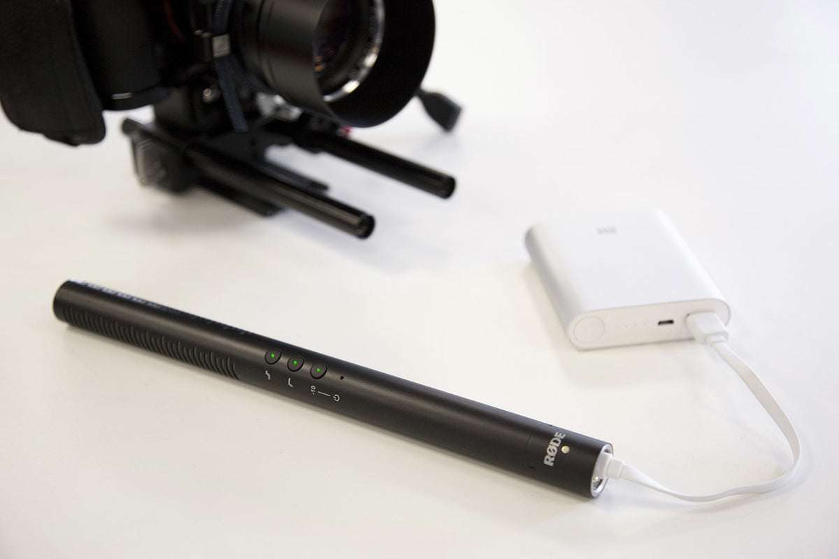 RØDE NTG-4+ – Richtrohrmikrofon, mini XLR, Superniere, Kondensator, Video, für Kameras, Schwarz
