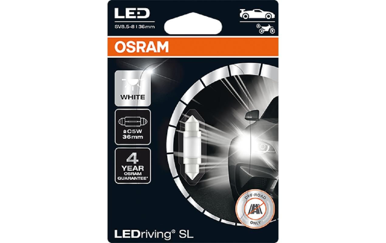 Osram Leuchtmittel SV8.5-8 – 45 lm, 6000 K