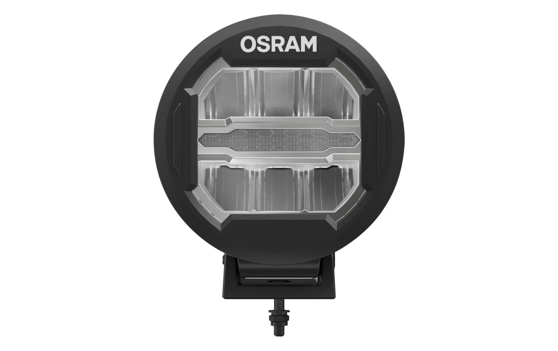 OSRAM Aussenwandleuchte LEDriving ROUND MX180-CB – 12,6×20,1 cm – 3 000 lm, 39 W – Kaltweiss, 6000 K – IP69K