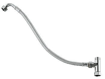 GROHE Grohtherm Micro Unterputz-Badebatterie Anschluss-Set – 9,5×35×4,5 cm, Metall, Edelstahl, für 3/8"