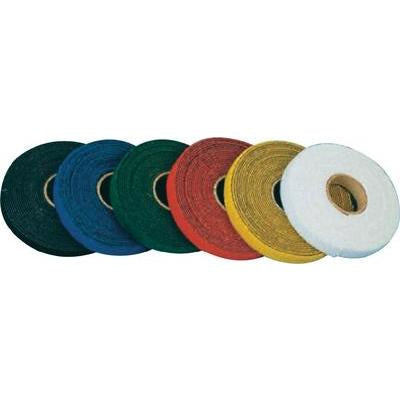 FASTECH Gummibänder – 10 × 25000 mm, rot, Velour, 1 Stück
