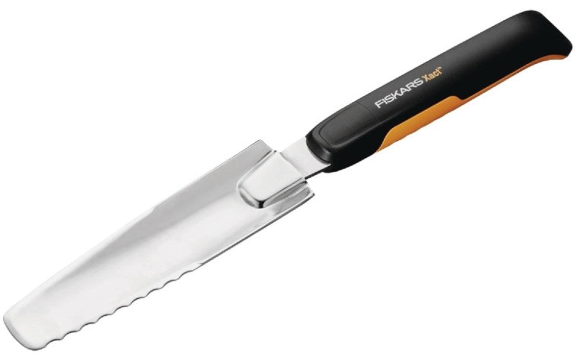 Fiskars Xact Unkrautstecher – 0,26 kg, Edelstahl