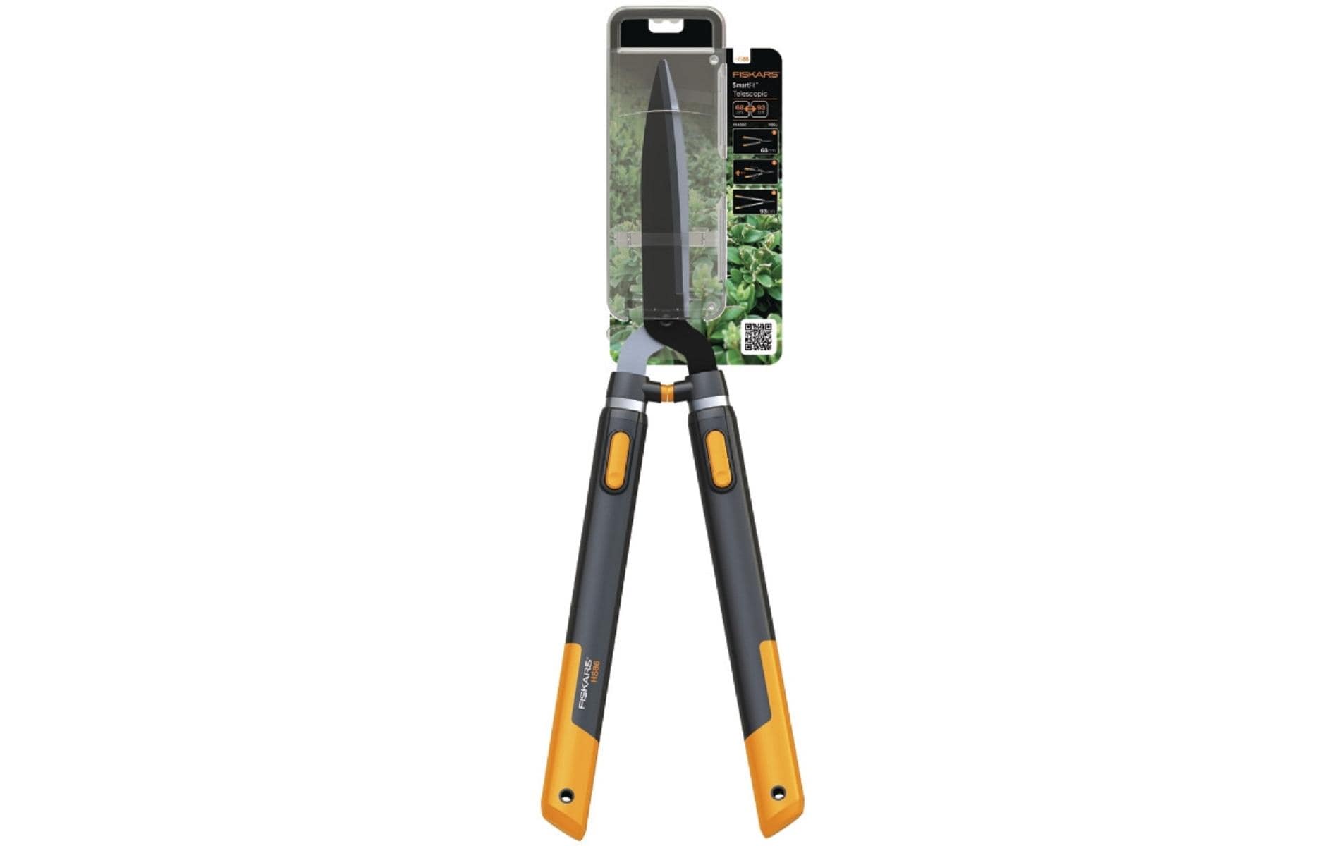 Fiskars SmartFit HS86 – Heckenschere 240 mm, Teleskop