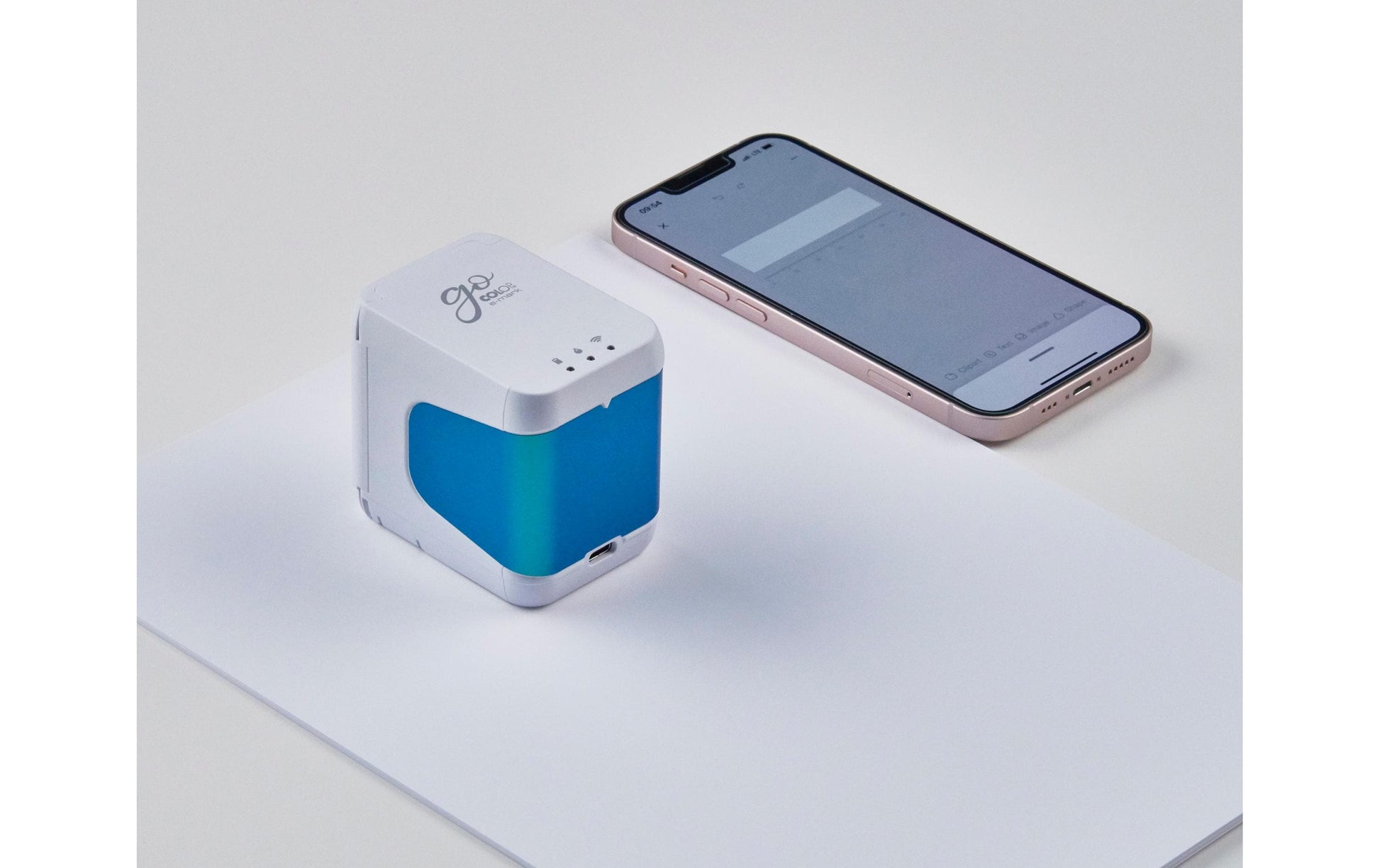 Colop e-mark GO – Mobiler Handdrucker, Tintenstrahl, Akkubetrieb, WLAN, für Etiketten