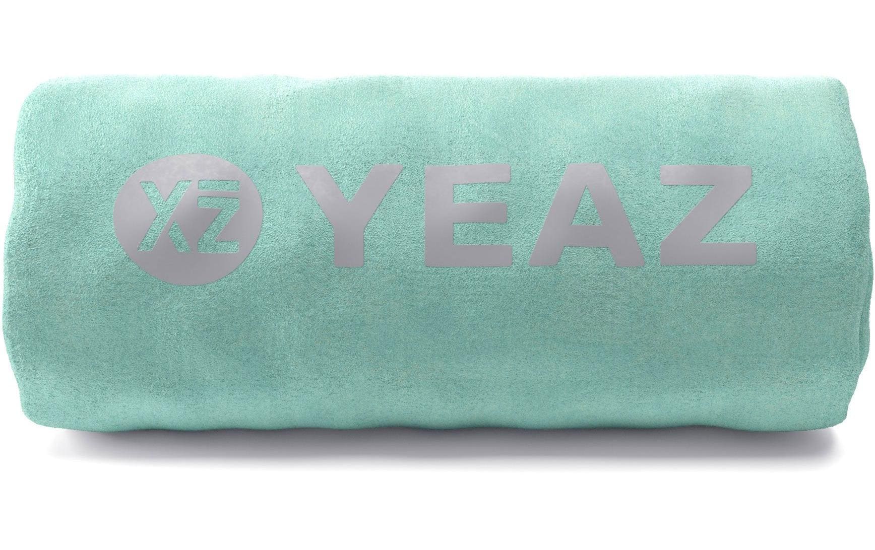 YEAZ Yogatuch – 66,5 × 188 cm, Türkis, 80% Polyester/Nylon