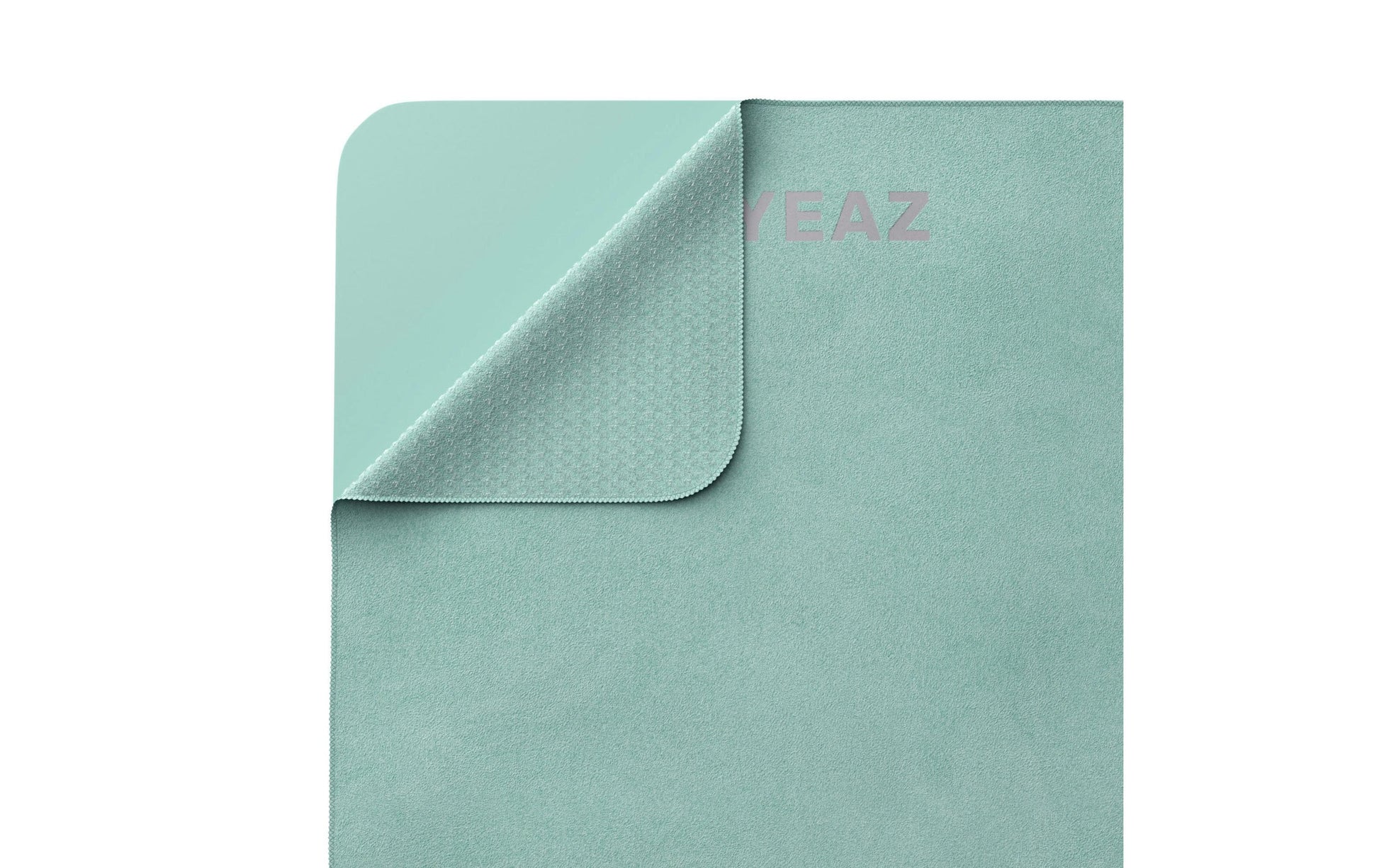YEAZ Yogatuch – 66,5 × 188 cm, Türkis, 80% Polyester/Nylon