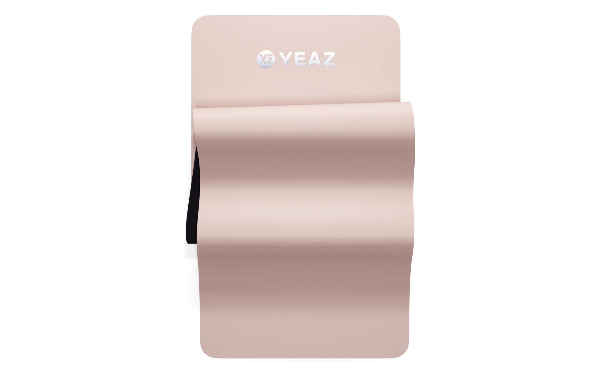 YEAZ Yogamatte Aura – 68 × 188 cm, 0,5 cm dick – hellrosa – Polyurethan (PU), Kautschuk