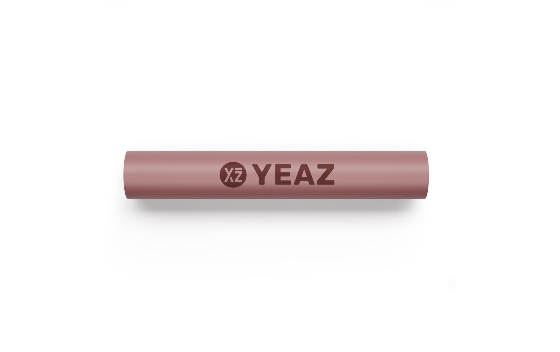 YEAZ Yogamatte Aura – rutschfest, mit Trageriemen – 68 × 188 cm, 0,5 cm – Rosa – PU/Kautschuk