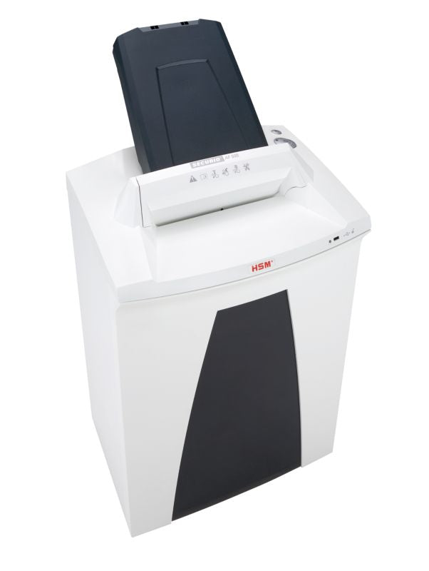 HSM Securio AF500 – Aktenvernichter mit Autofeed 300 Blatt, DIN P-6, Partikelschnitt 0,78 × 11 mm, 6 Blatt, 82