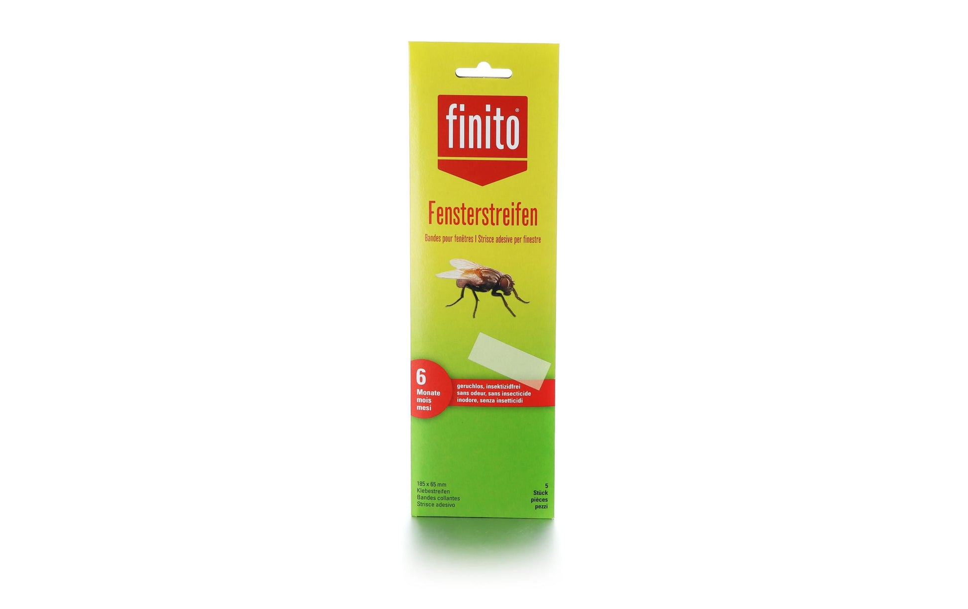 finito Insektenfalle – gelb – selbstklebend – für Fluginsekten – 5 Stk.