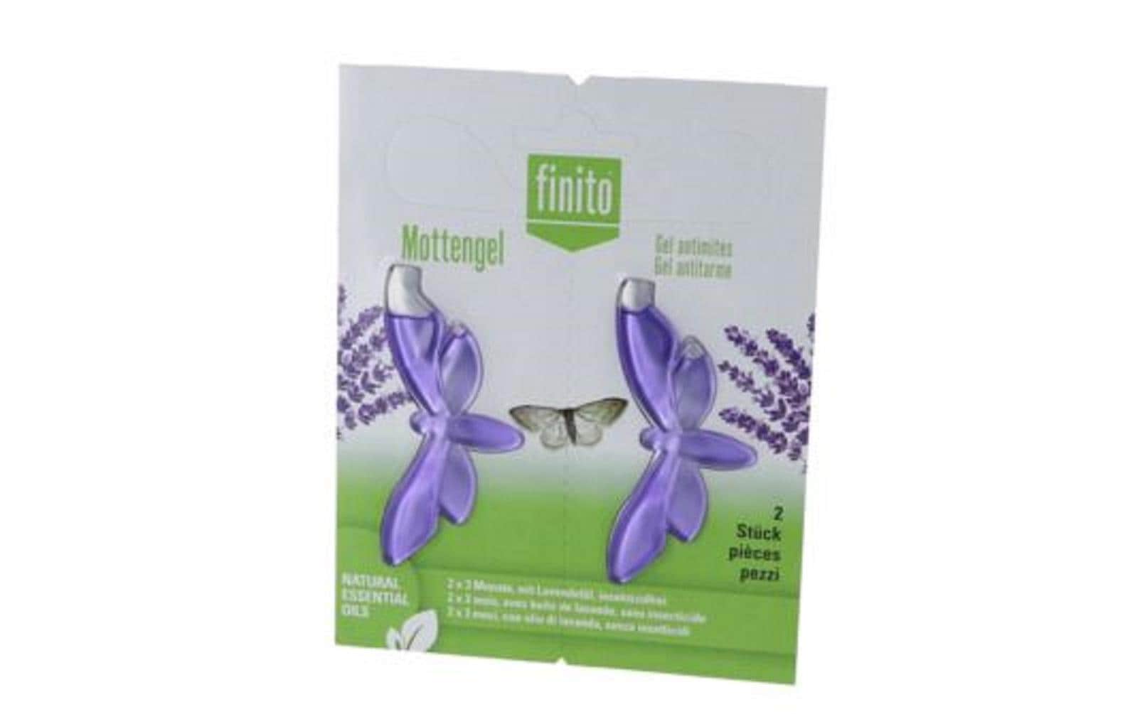 finito Insektenfalle – Violett – für Motten – 2 Stk.