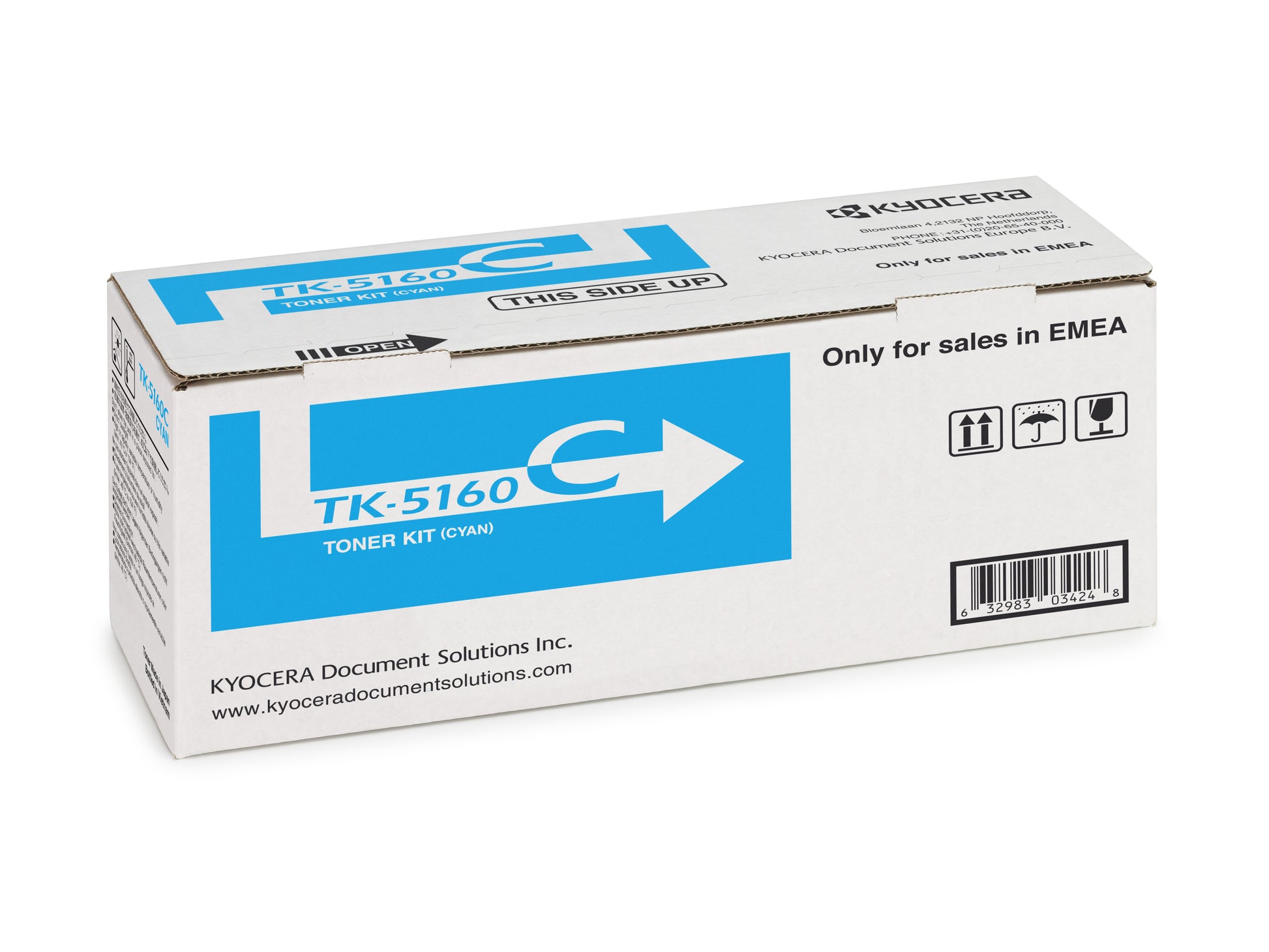Kyocera – Toner TK-5160C – cyan, 12000 Seiten