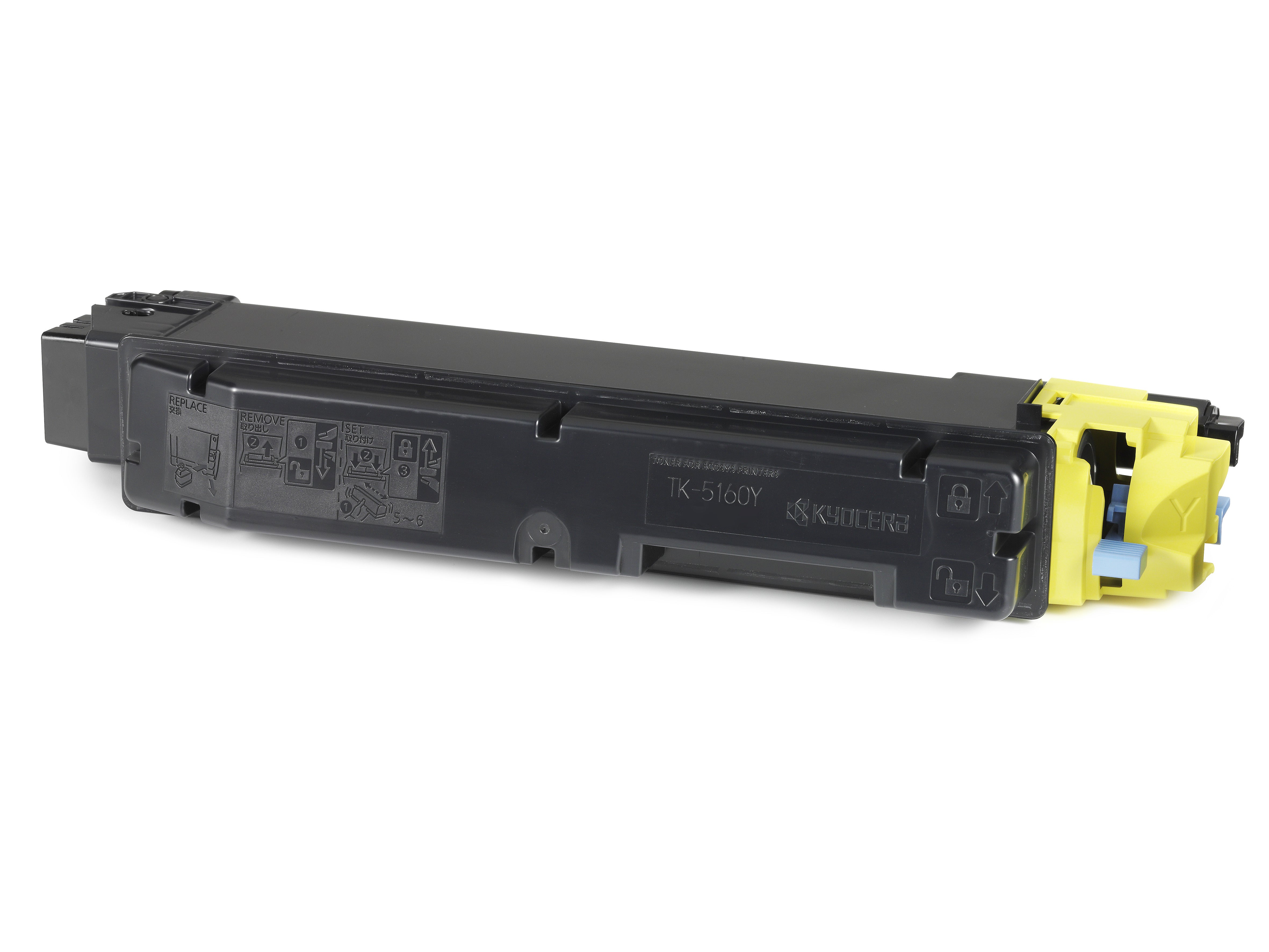 Kyocera – Toner TK-5160Y – Gelb, 12000 Seiten – für ECOSYS P7040cdn